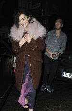 CHARLI XCX at Love Magazine x Miu Miu Party at London Fashion Week 09/18/2017