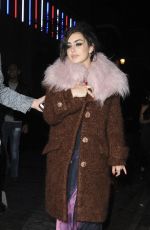 CHARLI XCX at Love Magazine x Miu Miu Party at London Fashion Week 09/18/2017