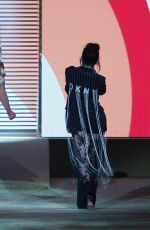 CHARLI XCX Performs at Etam Fashion Show in Paris 09/26/2017
