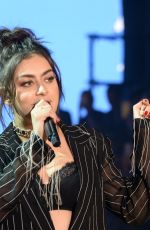 CHARLI XCX Performs at Etam Fashion Show in Paris 09/26/2017