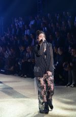 CHARLI XCX Performs at Etam Fashion Show in Paris 09/26/2017