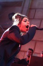 CHARLI XCX Performs at Etam Fashion Show in Paris 09/26/2017