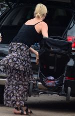 CHARLIZE THERON Leaves Chilli Cook-off Event in Malibu 09/04/2017