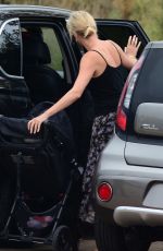 CHARLIZE THERON Leaves Chilli Cook-off Event in Malibu 09/04/2017