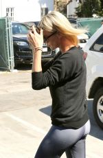 CHARLIZE THERON Leaves Nine Zero One Salon in West Hollywood 09/29/2017