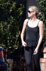 CHARLIZE THERON Out and About in Los Angeles 09/25/2017