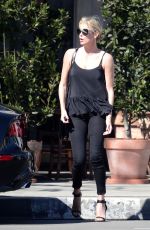 CHARLIZE THERON Out and About in Los Angeles 09/25/2017