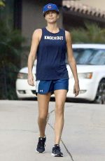 CHARLIZE THERON Working Out in Los Angeles 09/12/2017