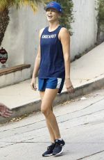 CHARLIZE THERON Working Out in Los Angeles 09/12/2017