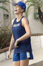 CHARLIZE THERON Working Out in Los Angeles 09/12/2017
