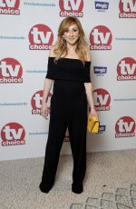 CHARLOTTE BELLAMY at TV Choice Awards in London 09/04/2017