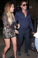 CHARLOTTE CROSBY Leaves Her Hotel in London 08/31/2017