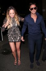 CHARLOTTE CROSBY Leaves Her Hotel in London 08/31/2017
