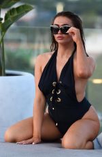 CHARLOTTE DAWSON in Swimsuit at a Beach in Greece 09/28/2017