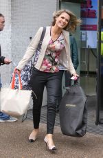 CHARLOTTE HAWKINS at ITV Studios in London 09/25/2017