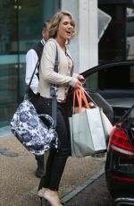 CHARLOTTE HAWKINS at ITV Studios in London 09/25/2017