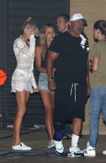 CHARLOTTE MCKINNEY Out for Dinner at Nobu in Malibu 09/04/2017