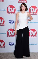 CHARLOTTE RITCHIE at TV Choice Awards in London 09/04/2017