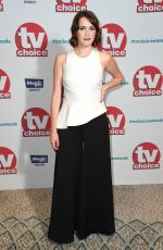 CHARLOTTE RITCHIE at TV Choice Awards in London 09/04/2017