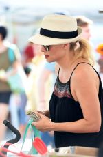 CHARLOTTE ROSS Shopping at Farmers Market in Los Angeles 09/03/2017
