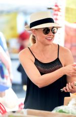 CHARLOTTE ROSS Shopping at Farmers Market in Los Angeles 09/03/2017