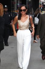 CHERYL BURKE Leaves Good Morning America in New York 09/04/2017
