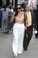 CHERYL BURKE Leaves Good Morning America in New York 09/04/2017