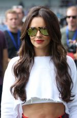 CHERYL COLE at #game4grenfell at Loftus Road in London 09/02/2017