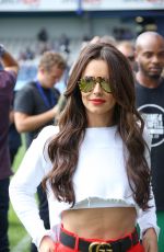CHERYL COLE at #game4grenfell at Loftus Road in London 09/02/2017