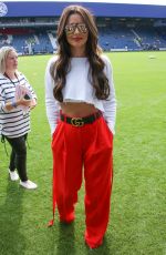 CHERYL COLE at #game4grenfell at Loftus Road in London 09/02/2017