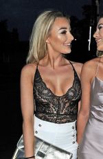 CHLOE CROWHURST and GEORGIA HARRISON Night Out in Essex 09/06/2017