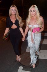 CHLOE CROWHURST and SHANNEN REILLY at Buzz Nightclub in Dublin 09/01/2017