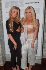 CHLOE CROWHURST and SHANNEN REILLY at Buzz Nightclub in Dublin 09/01/2017