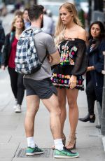 CHLOE MEADOWS Out and About in London 09/05/2017