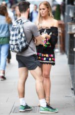 CHLOE MEADOWS Out and About in London 09/05/2017