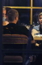 CHLOE MORETZ and MAIKA MONROE Out for Dinner in Dublin 09/13/2017