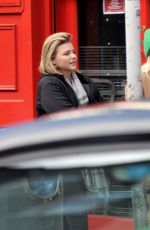 CHLOE MORETZ and MAIKA MONROE Out in Dublin 09/11/2017