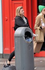 CHLOE MORETZ and MAIKA MONROE Out in Dublin 09/11/2017