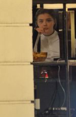 CHLOE MORETZ on the Set of The Widow at Dawson Hotel in Dublin 09/24/2017