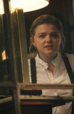 CHLOE MORETZ on the Set of The Widow at Dawson Hotel in Dublin 09/24/2017