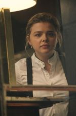 CHLOE MORETZ on the Set of The Widow at Dawson Hotel in Dublin 09/24/2017