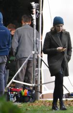 CHLOE MORETZ on the Set of The Widow in Dublin 09/14/2017