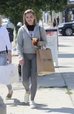 CHLOE MORETZ Shopping for Perfume at Le Labo in Los Angeles 09/02/2017