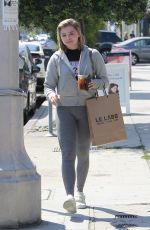 CHLOE MORETZ Shopping for Perfume at Le Labo in Los Angeles 09/02/2017