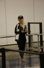 CHRISTINA AGUILERA at LAX AIrport in Los Angeles 09/03/2017