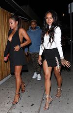 CHRISTINA MILIAN and KARRUECHE TRAN at Nice Guy in West Hollywood 09/05/2017