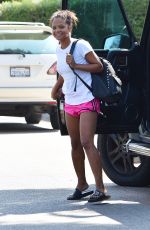 CHRISTINA MILIAN in Shorts Out and About in Studio City 09/08/2017