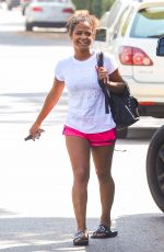 CHRISTINA MILIAN in Shorts Out and About in Studio City 09/08/2017