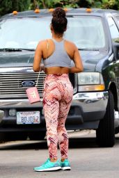 CHRISTINA MILIAN in Tights Out in Sherman Oaks 09/21/2017