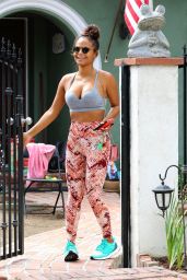 CHRISTINA MILIAN in Tights Out in Sherman Oaks 09/21/2017